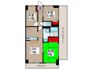 ファ－ストシティ大宮の物件間取画像